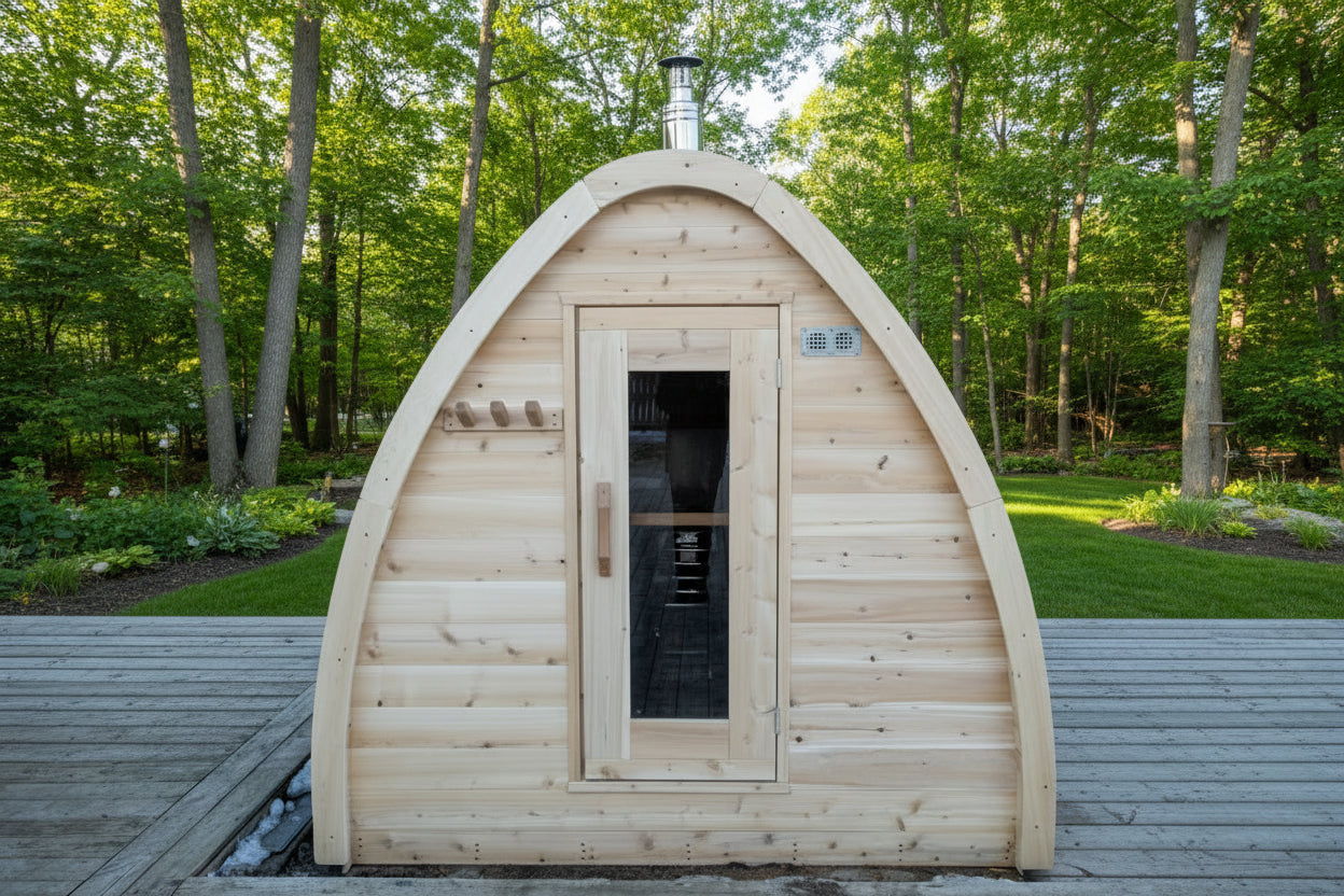 LeisureCraft CT MiniPOD Sauna