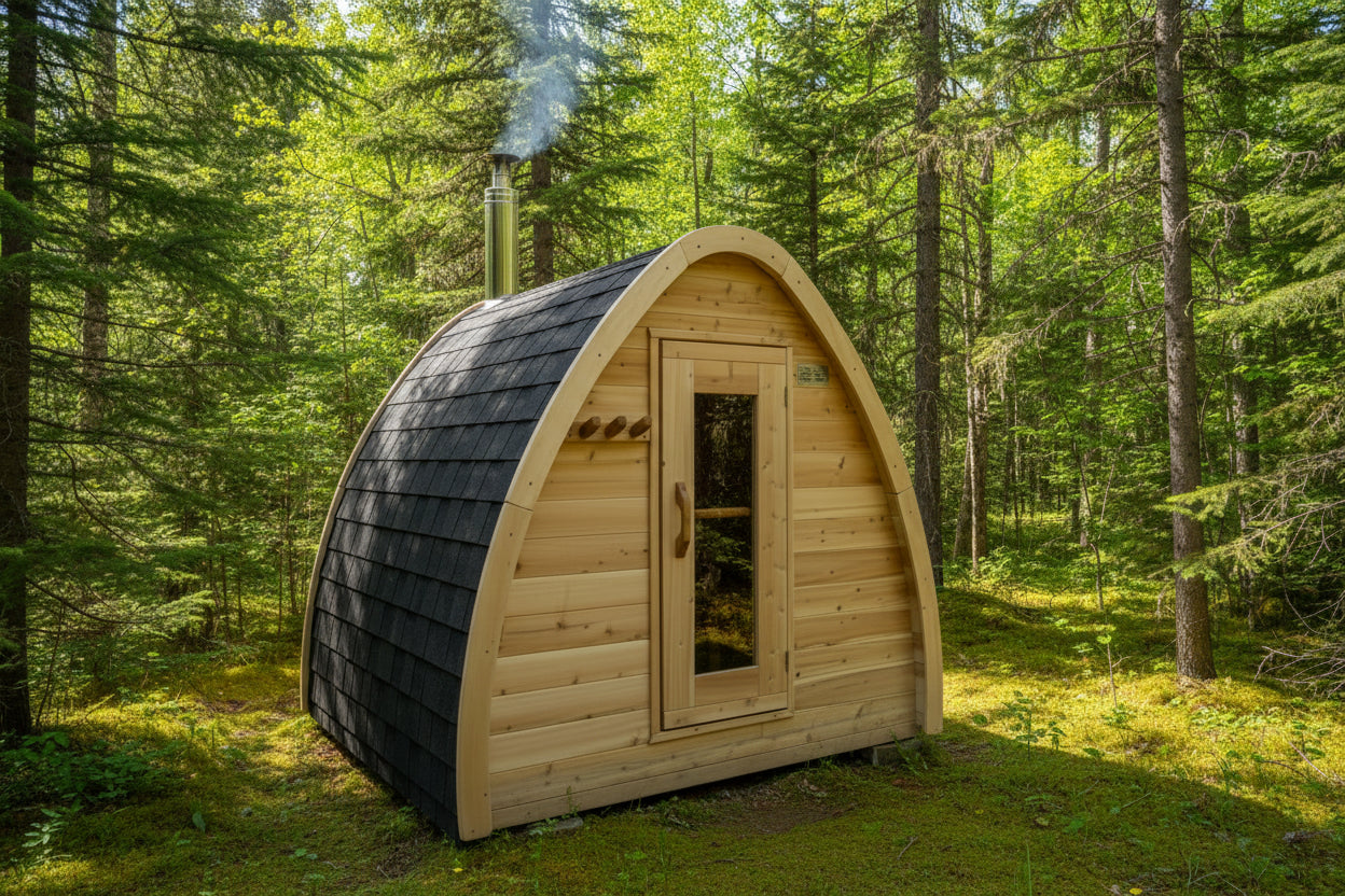 LeisureCraft CT MiniPOD Sauna