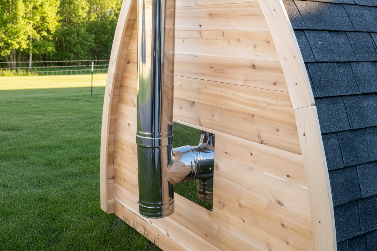 Canadian Timber MiniPOD Outdoor Sauna