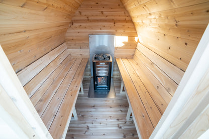 LeisureCraft CT MiniPOD Sauna