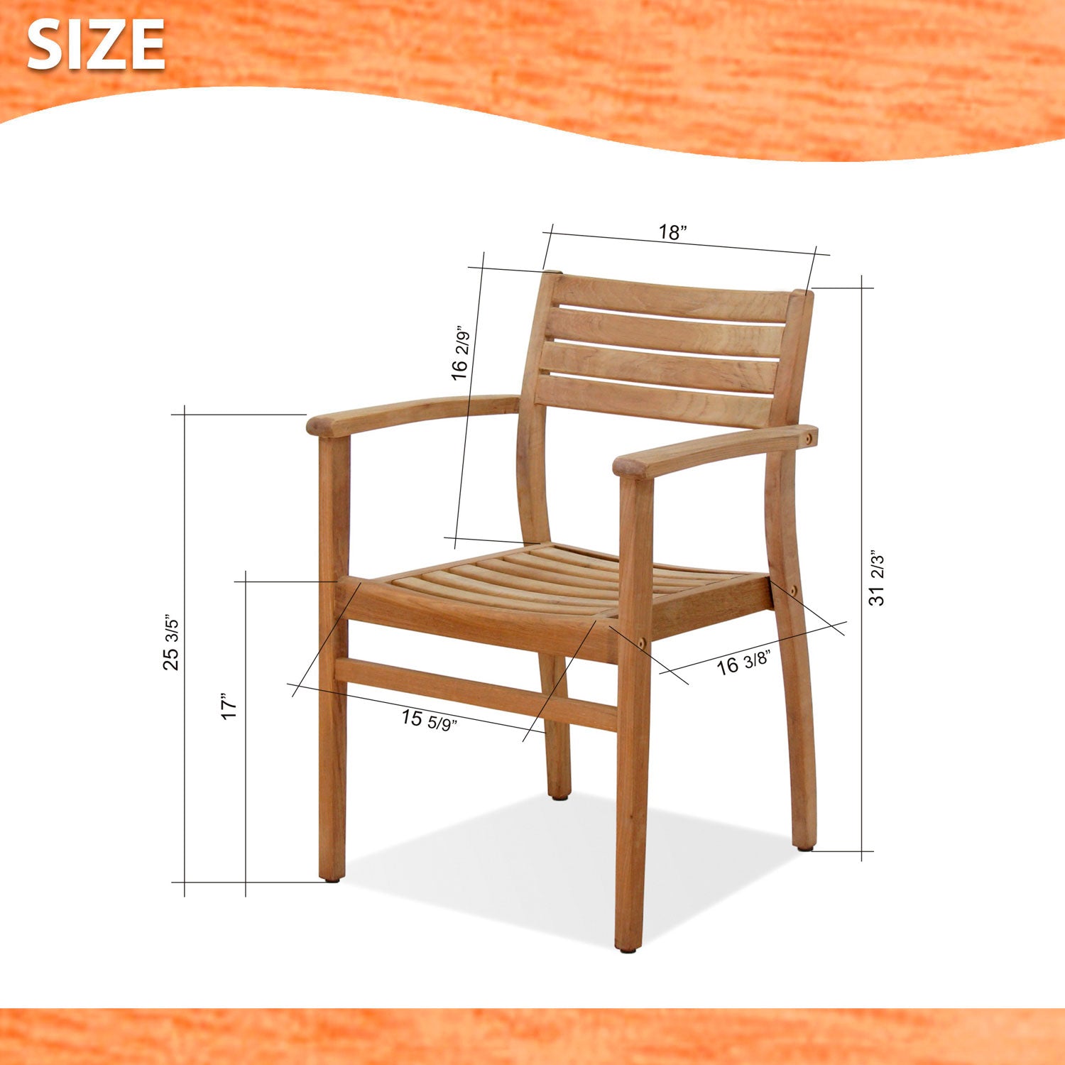 Intan Teak Side Table & 2 Ninia Chairs