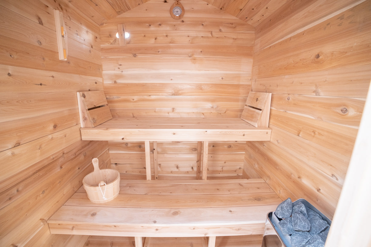 LeisureCraft CT Granby Cabin Sauna