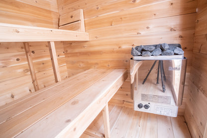LeisureCraft CT Granby Cabin Sauna