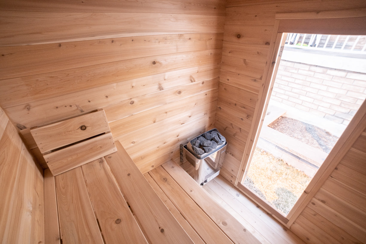 LeisureCraft CT Granby Cabin Sauna