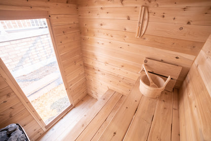 LeisureCraft CT Granby Cabin Sauna