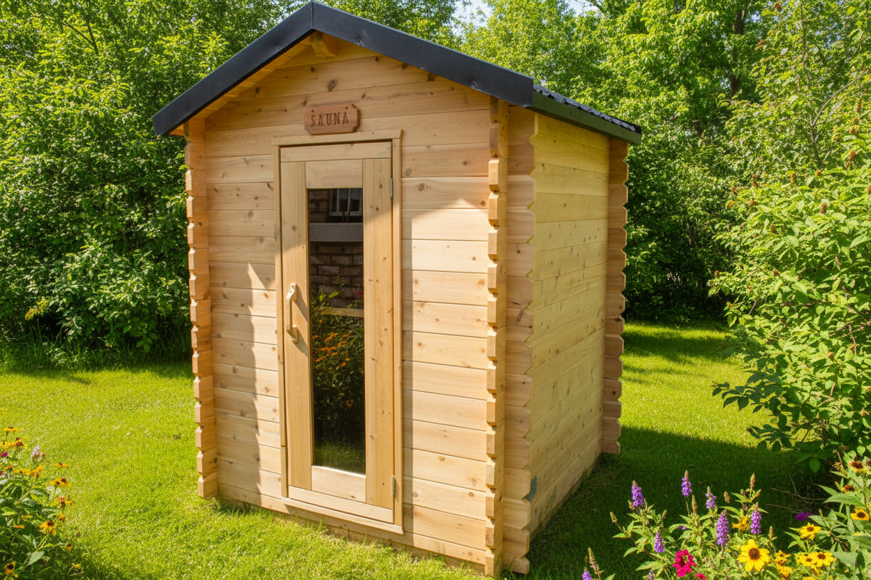 LeisureCraft CT Granby Cabin Sauna