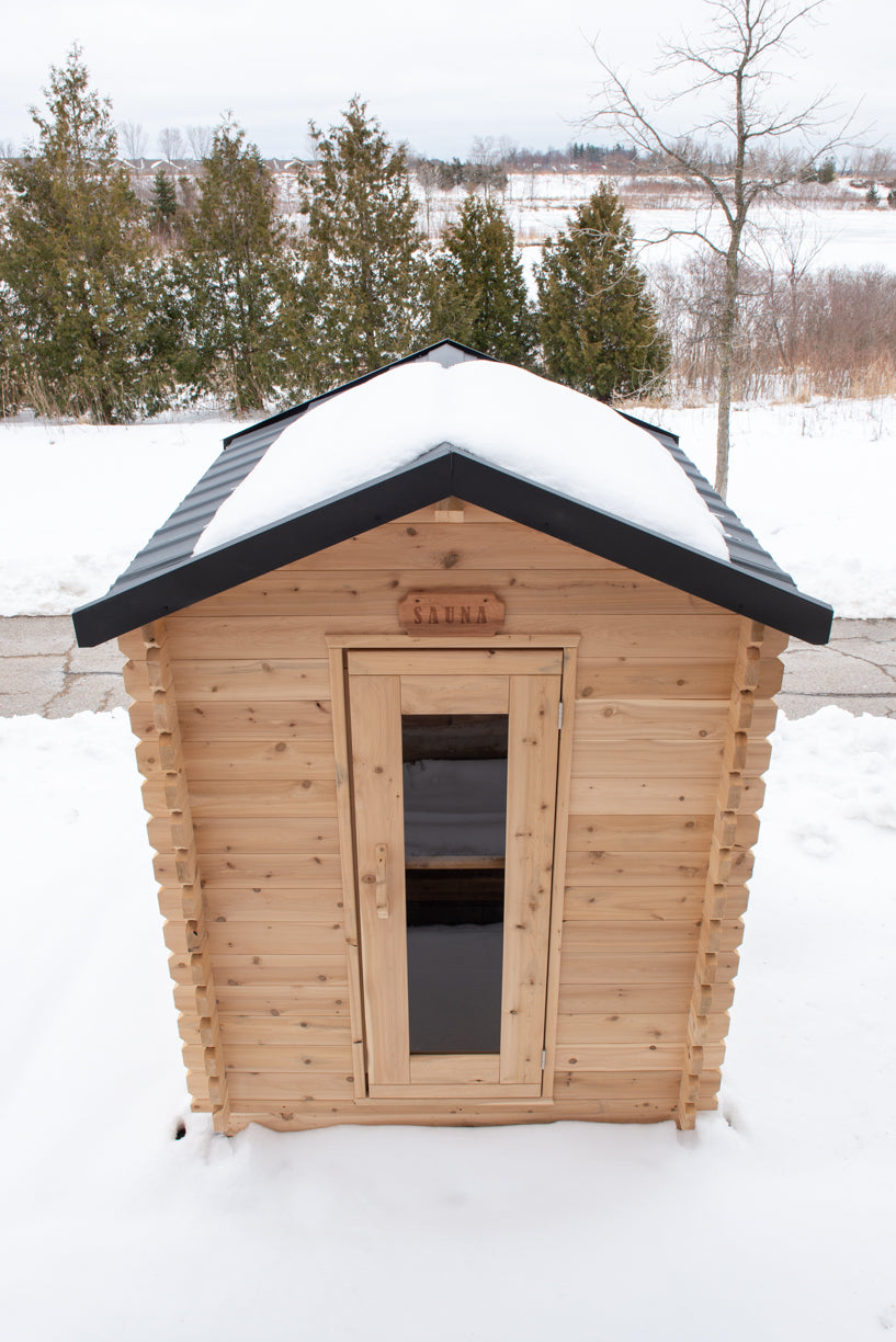 LeisureCraft CT Granby Cabin Sauna