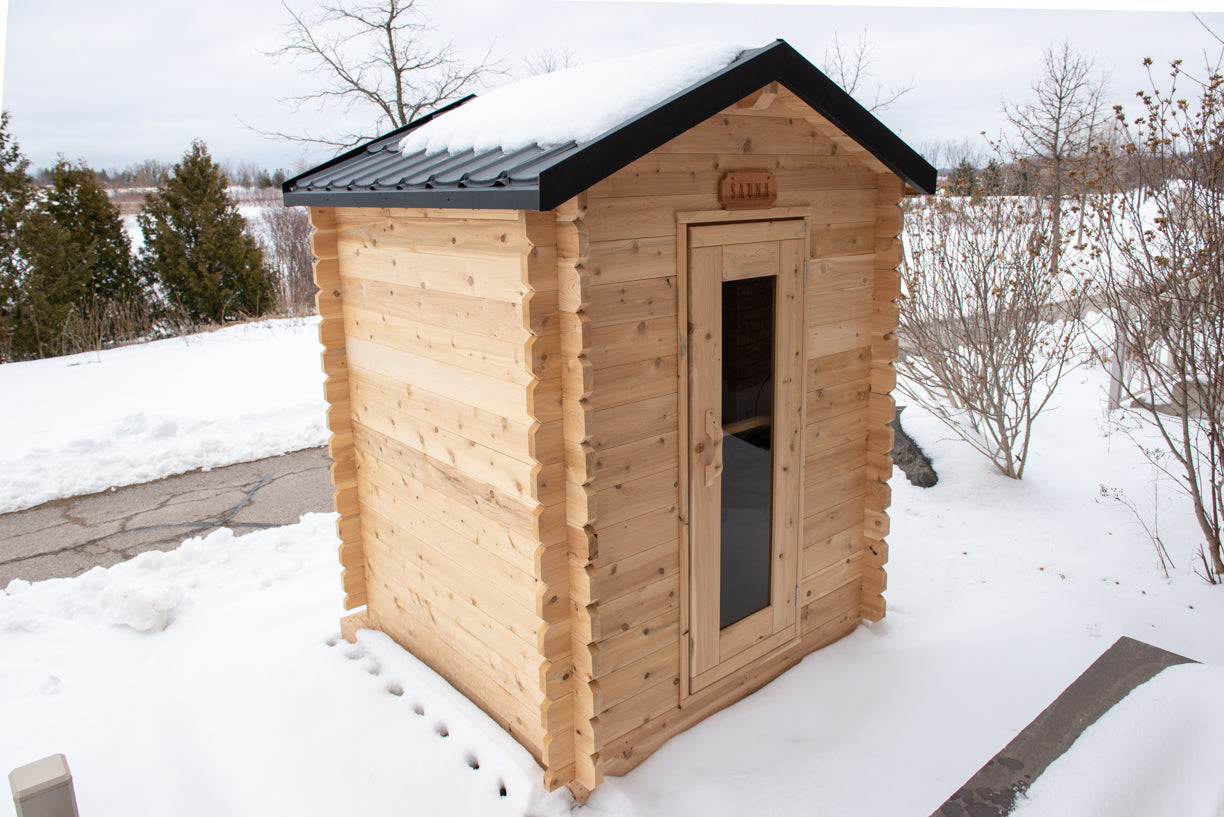 LeisureCraft CT Granby Cabin Sauna