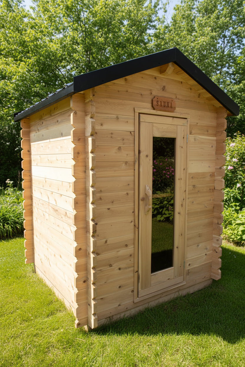 LeisureCraft CT Granby Cabin Sauna