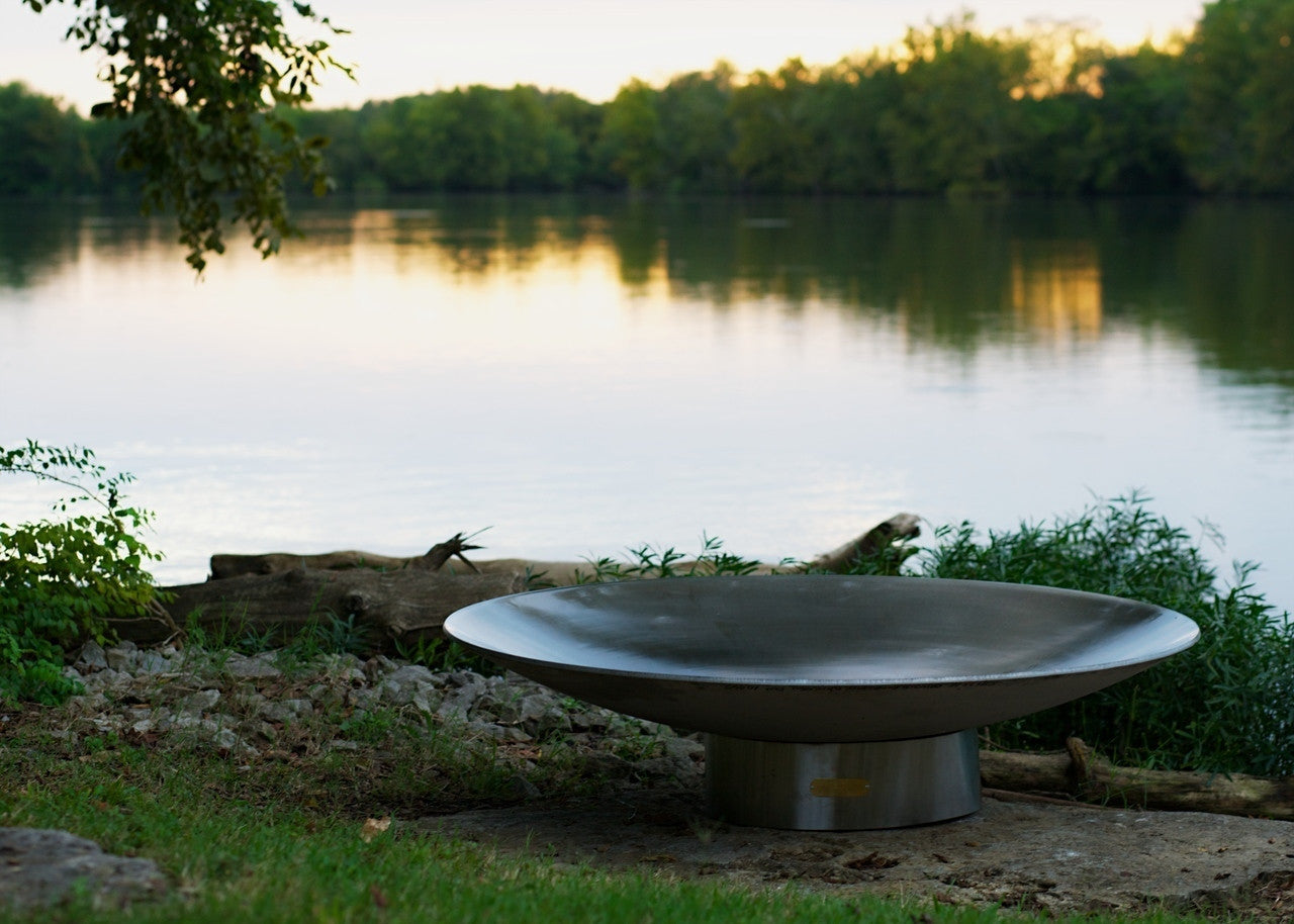 Bella Vita 70" Stainless Steel Fire Pit