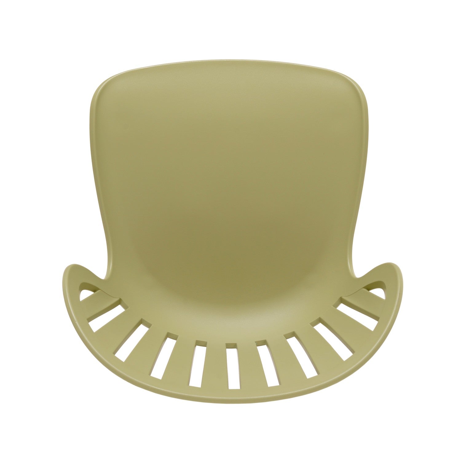 Nassau Side Chair In Sage Green Social Plastic® - 2pc