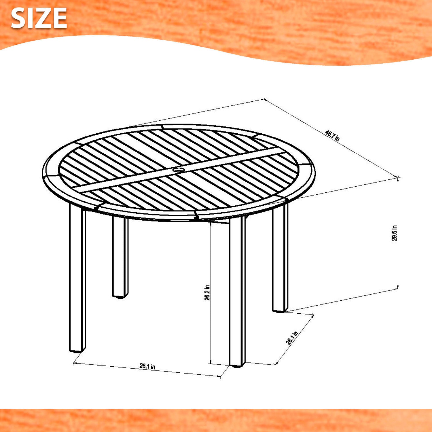 Oldbury Round Table and 4 Chamonix Carver Armchair Dining Set