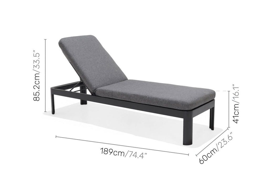 Portals Dark Sun Lounger