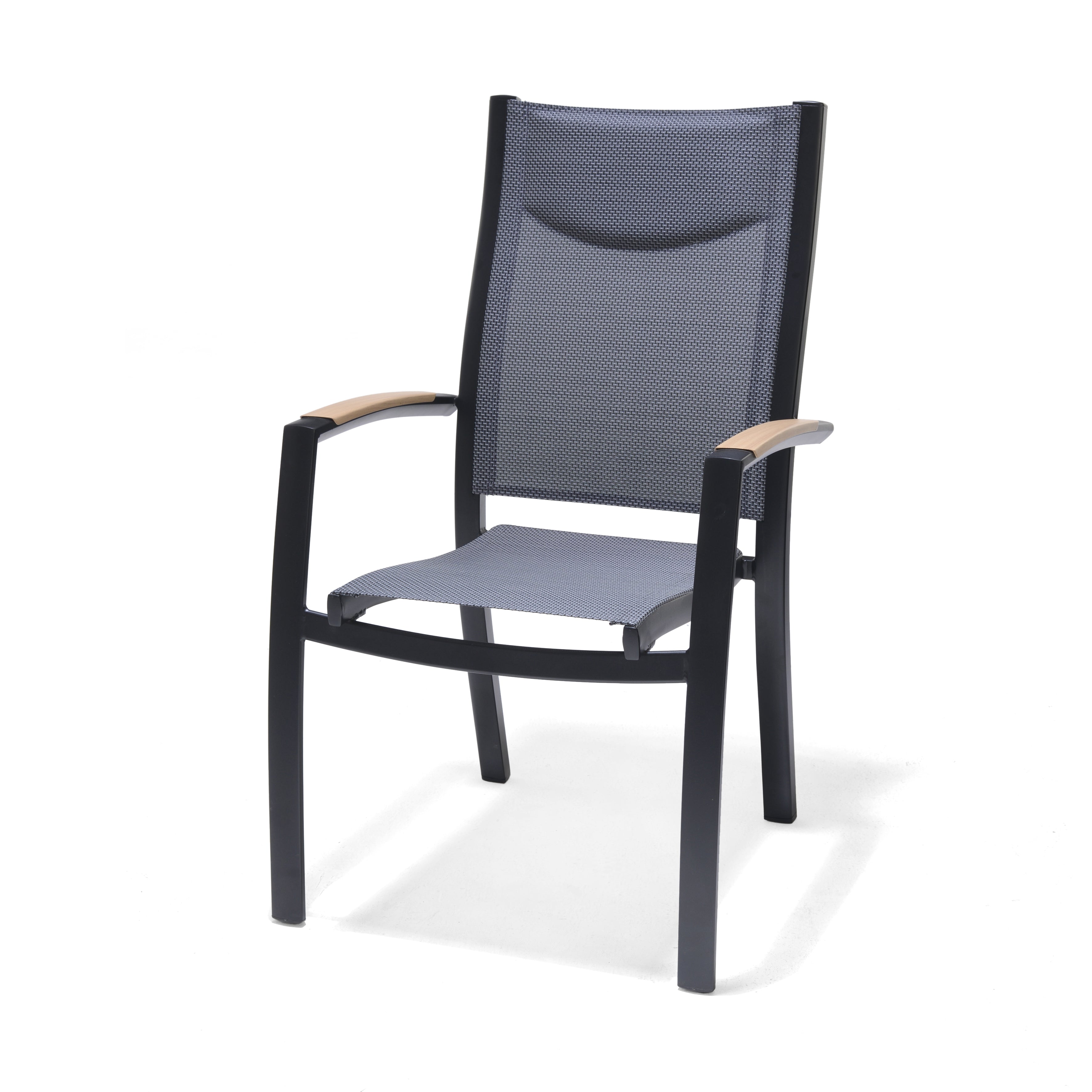 Panama Dark Stacking Armchair - 2pc