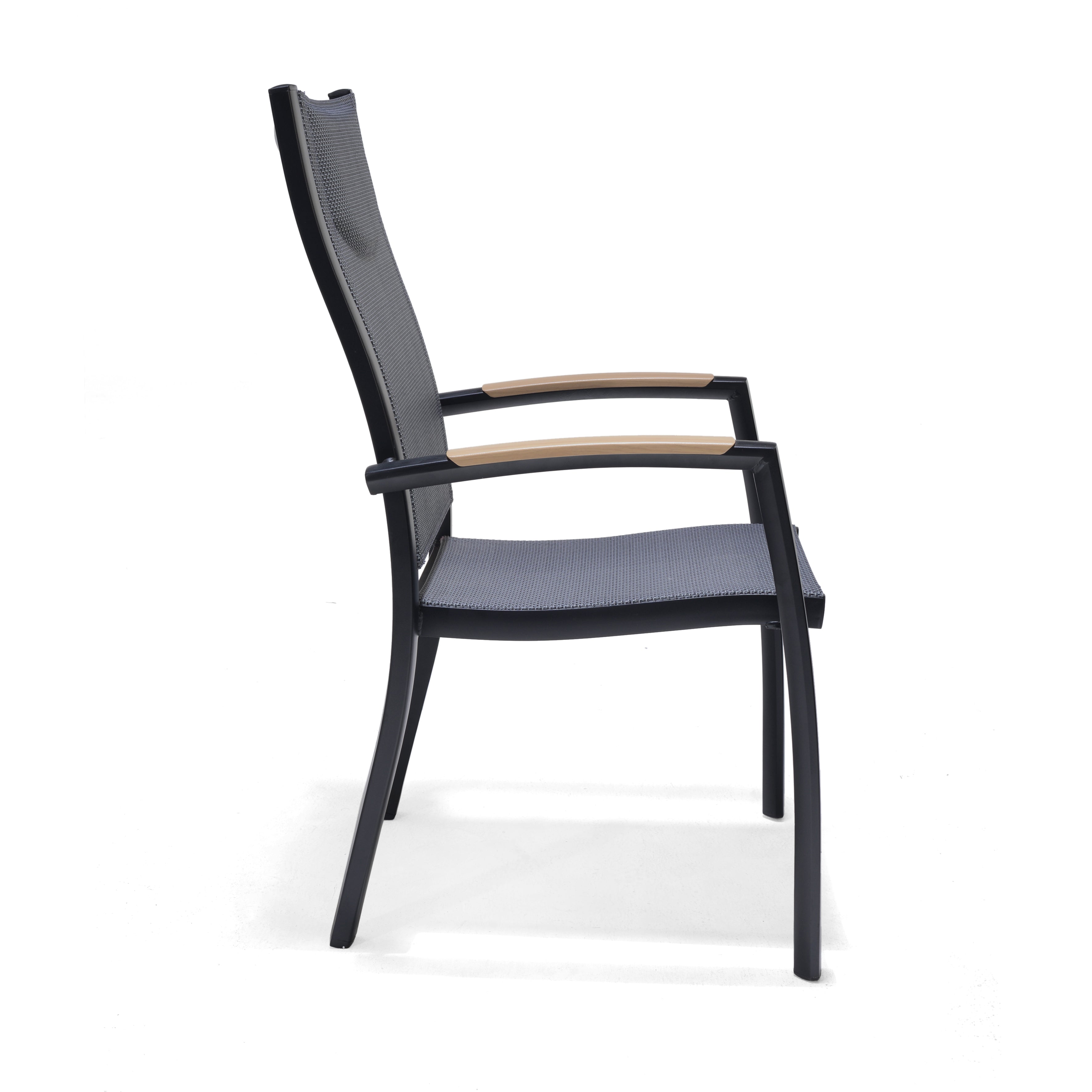 Panama Dark Stacking Armchair - 2pc