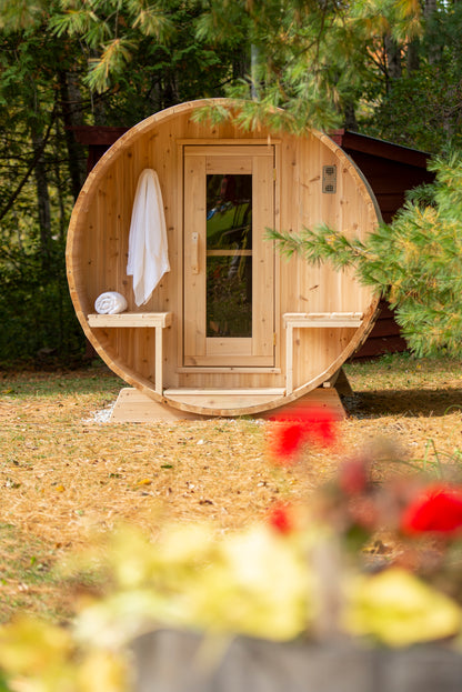 LeisureCraft CT Serenity Barrel Sauna