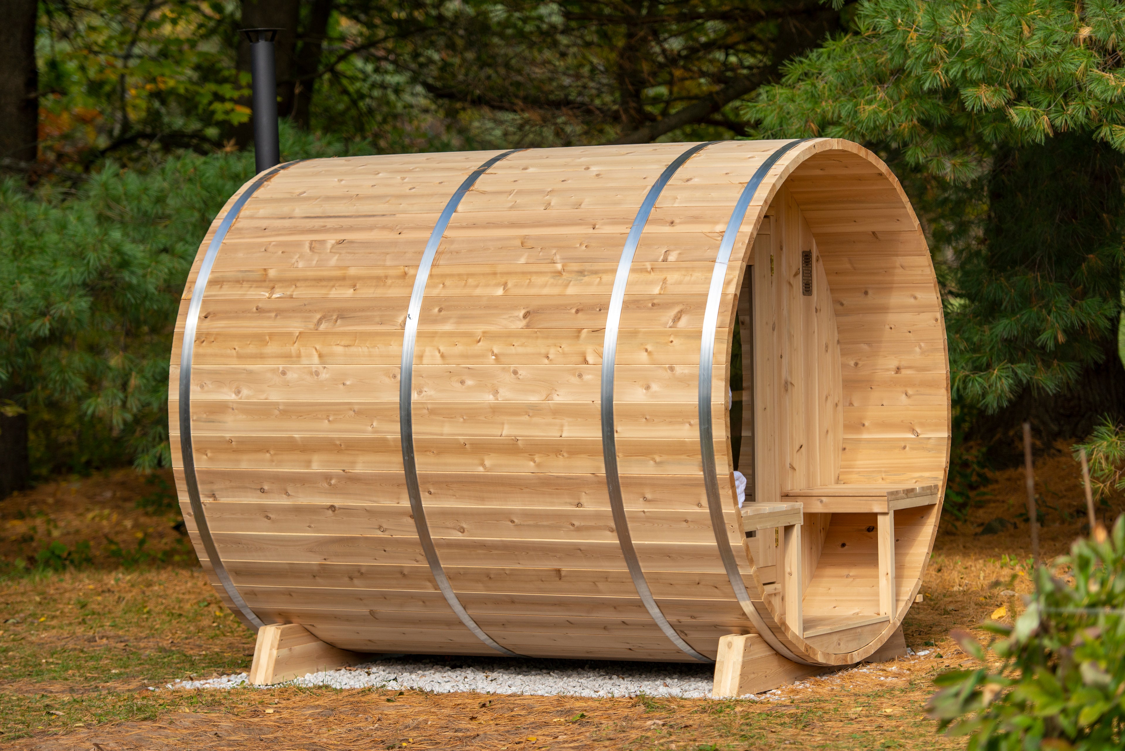 Canadian Timber Serenity Barrel Sauna