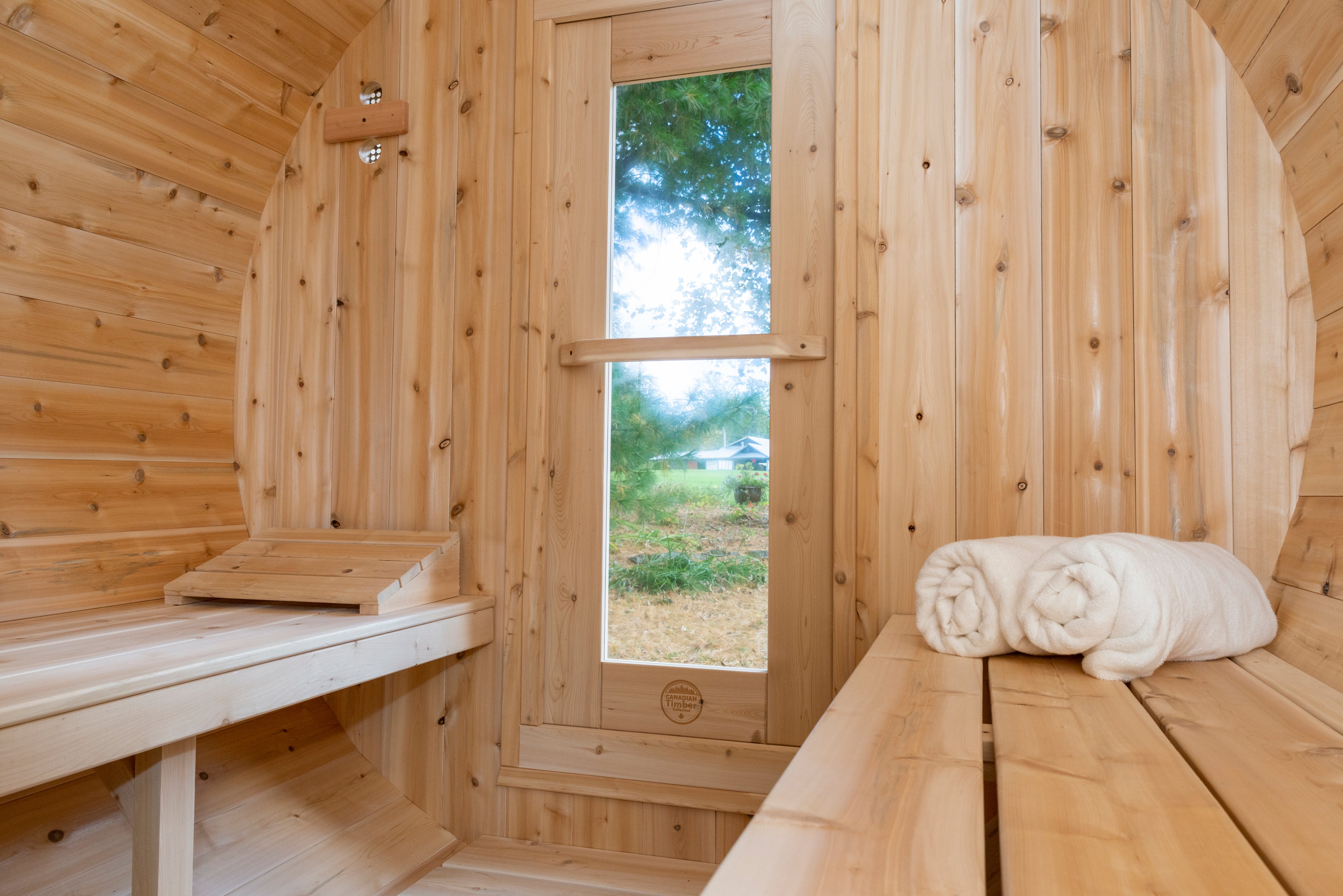 Canadian Timber Serenity Barrel Sauna