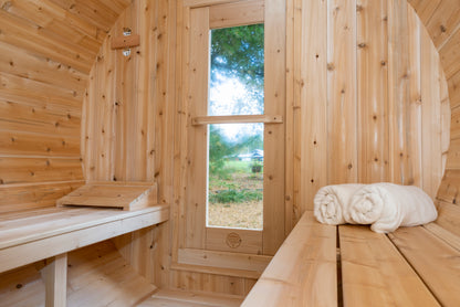 LeisureCraft CT Serenity Barrel Sauna