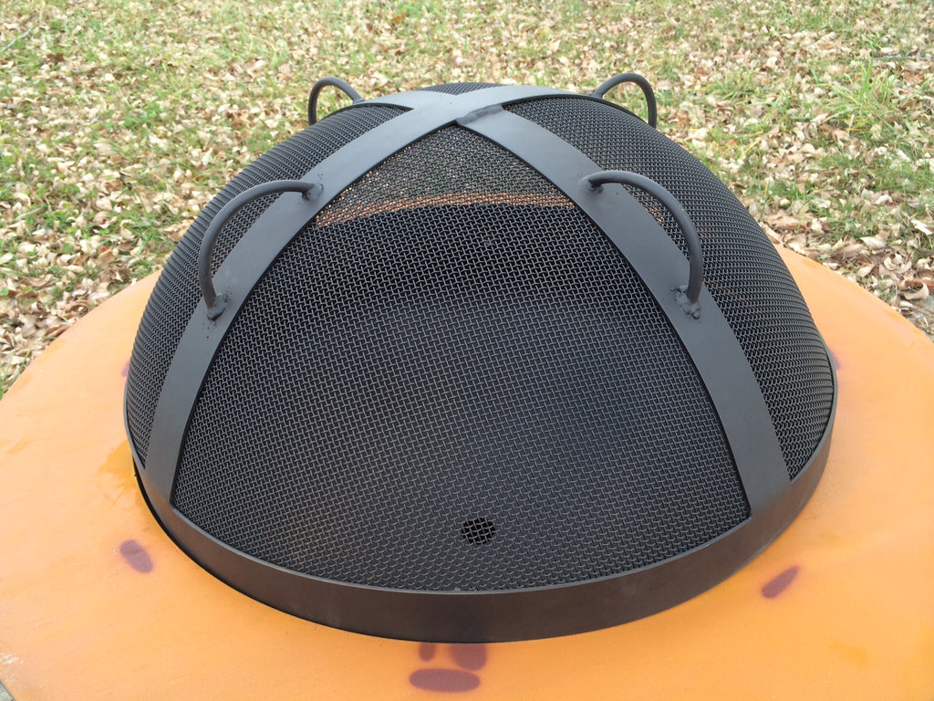 Saturn Fire Pit with Lid