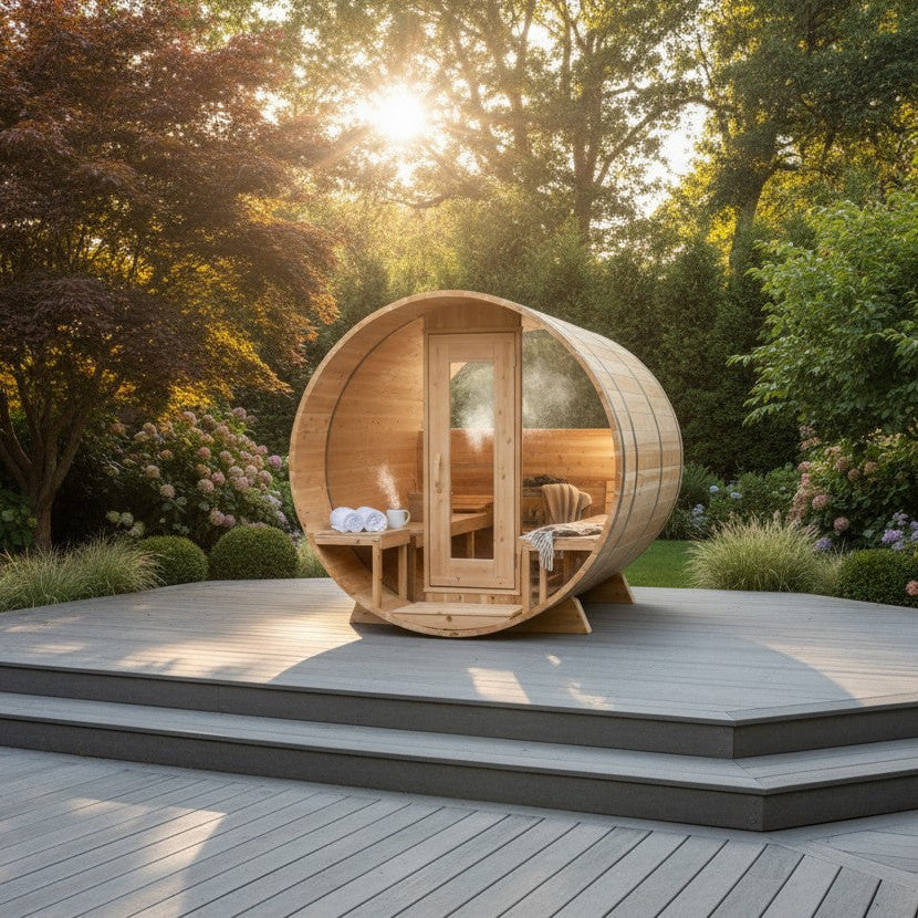 Canadian Timber Serenity MP Barrel Sauna