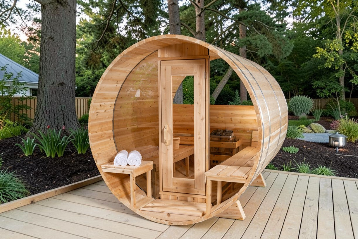 Canadian Timber Serenity MP Barrel Sauna
