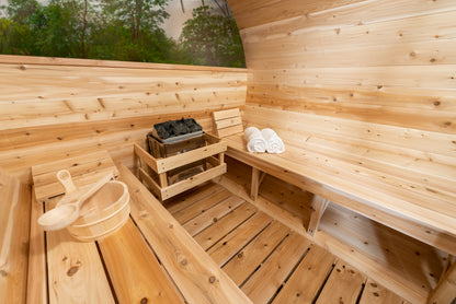LeisureCraft Serenity MP Barrel Sauna