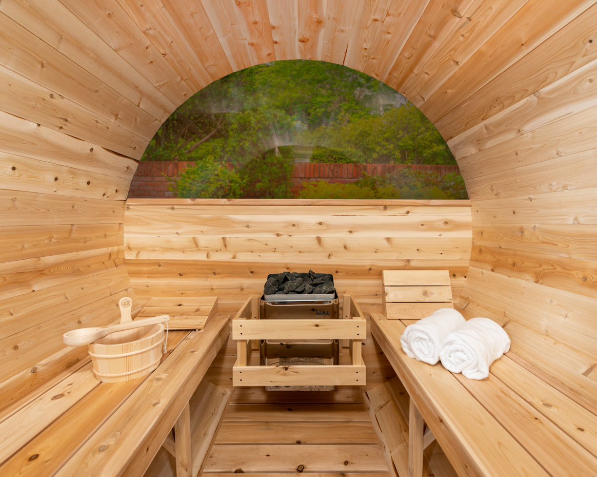 LeisureCraft Serenity MP Barrel Sauna