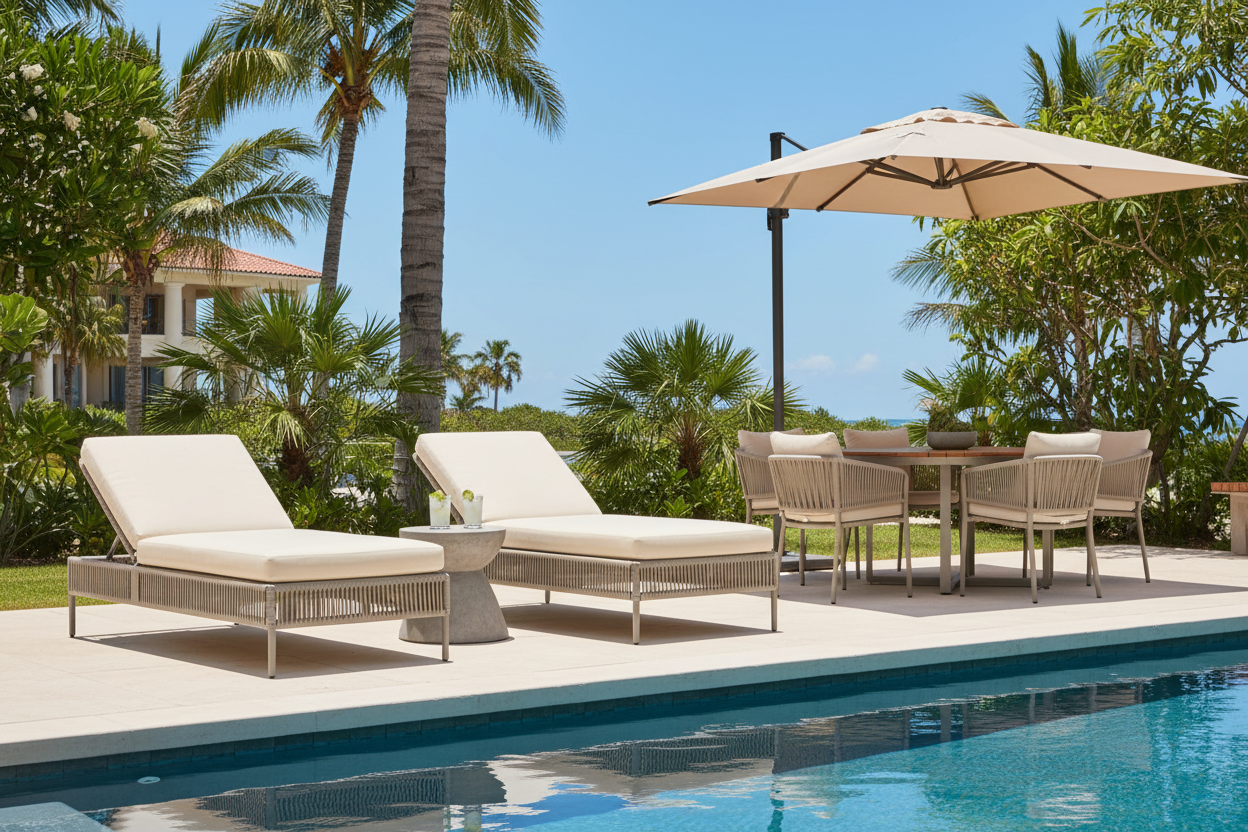 pool side furniture
